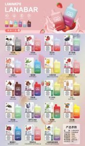 LANABAR 5000 PUFF一次性拋棄式可充电5000口