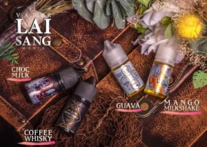 LAI SANG賴桑小煙油-30ml(0mg/30mg)經典口味紅心芭樂 芒果奶昔